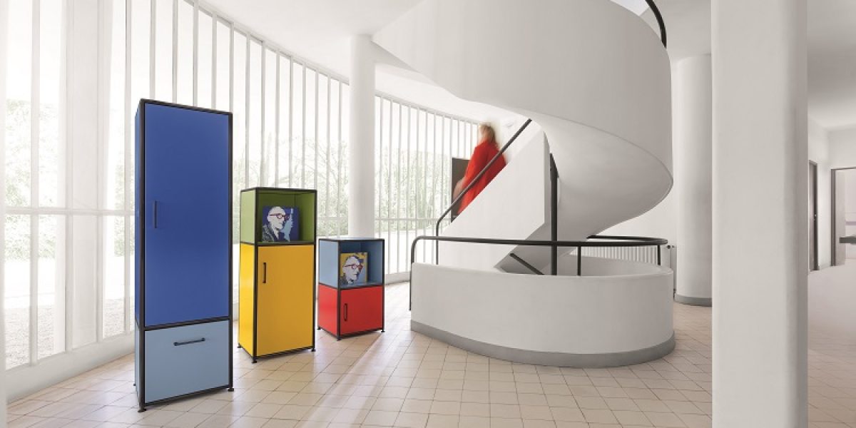 Bosse Modul Space mit Le Corbusier Farben